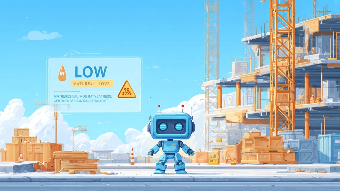 BuildBot Supply - Site Running Low